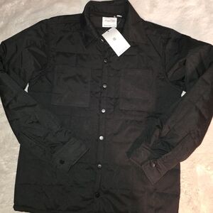 Sovereign Code Black Quilted Bomber Jacket Size Small